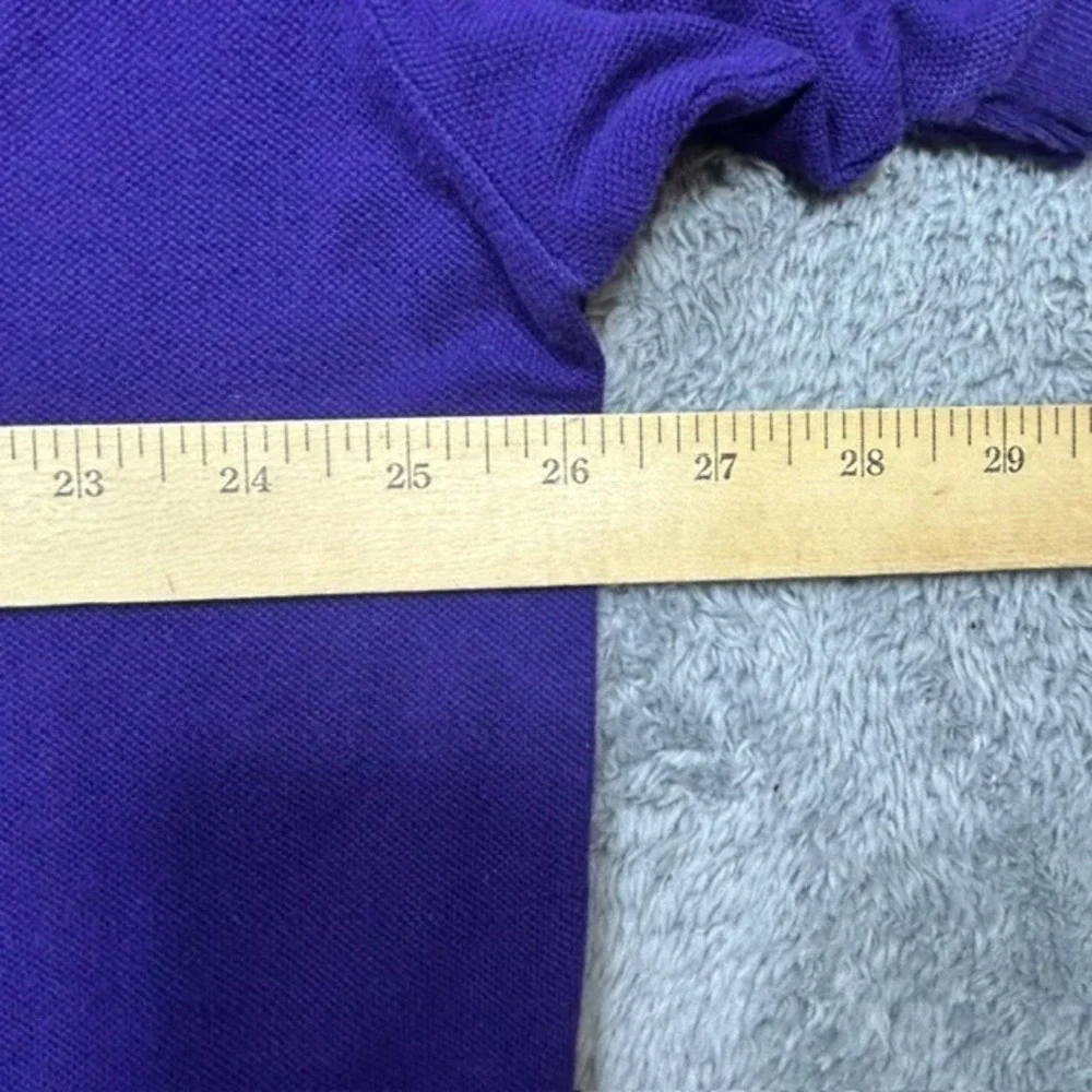 Vintage Polo Ralph Lauren Shirt Men's 2XL Purple NO PONY Casual Short Sleeve Y2K